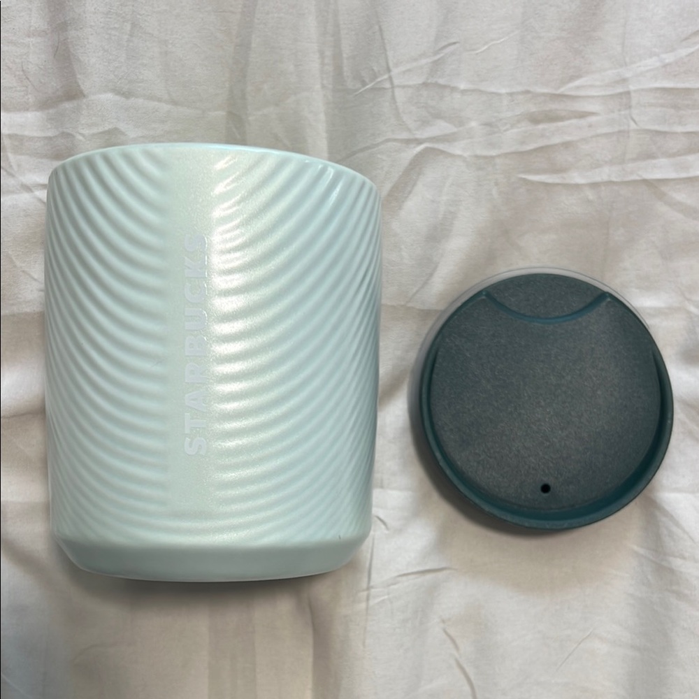 Starbucks Mint Green Tumbler with Lid